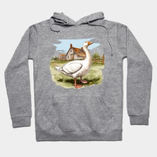 White Goose Hoodie